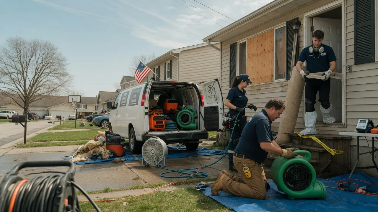 Water Damage Restoration in Swanton, MD near me